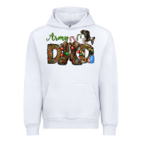 White Christmas Army Dad Urban Hoodie - NancyCooperArtShop