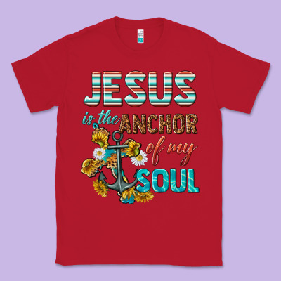 Jesus Is The Anchor Of My Soul Classic Tee Designed By Texasbilliewilder