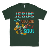 Sports Green jesus is the anchor of my soul Classic Tee - texasbilliewilder