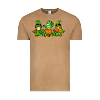 Vintage Camel st patricks day gnomes with western hearts and shamrocks Vintage Tee - Artiststas