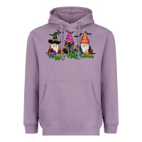 Lavender happy halloween gnome pumpkin Heavyweight Hoodie - RanaPortraitStore