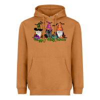 Meerkat happy halloween gnome pumpkin Heavyweight Hoodie - RanaPortraitStore