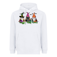 White happy halloween gnome pumpkin Heavyweight Hoodie - RanaPortraitStore
