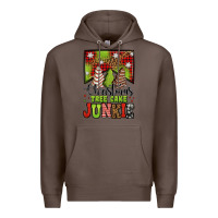 Coffee Christmas tree cake junkie Premium Hoodie - Jasminsmagicworld