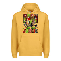 Mustard Christmas tree cake junkie Premium Hoodie - Jasminsmagicworld