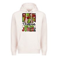 Pale Pink Christmas tree cake junkie Premium Hoodie - Jasminsmagicworld