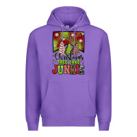 Purple Christmas tree cake junkie Premium Hoodie - Jasminsmagicworld
