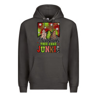 Smoke Christmas tree cake junkie Premium Hoodie - Jasminsmagicworld