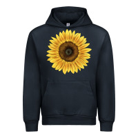 Navy giganteus sunflower Urban Hoodie - LillyAllenDesigns
