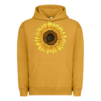 Pigment Peanut Butter giganteus sunflower Urban Hoodie - LillyAllenDesigns