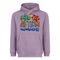 Lavender fight for autism awareness Heavyweight Hoodie - Zillion Design Studio