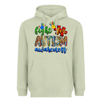 Matcha fight for autism awareness Heavyweight Hoodie - Zillion Design Studio