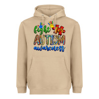 Mushroom fight for autism awareness Heavyweight Hoodie - Zillion Design Studio