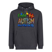 Smoke fight for autism awareness Heavyweight Hoodie - Zillion Design Studio