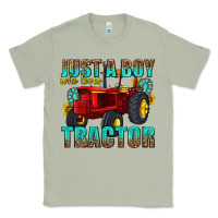 Matcha just a boy who loves tractor Classic Tee - texasbilliewilder