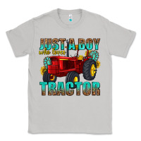 Moon Dust just a boy who loves tractor Classic Tee - texasbilliewilder
