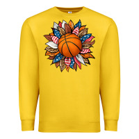 Lemon basketball sunflower Premium Sweatshirt - HRA Design Shop