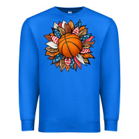True Royal basketball sunflower Premium Sweatshirt - HRA Design Shop
