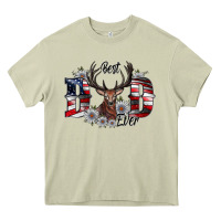 Mossy Best Dad Ever Heavy Core Tee - CowhideDigitalArt