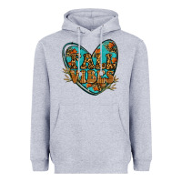 Heather Grey fall vibes heart Heavyweight Hoodie - RanaPortraitStore