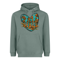 Sage fall vibes heart Heavyweight Hoodie - RanaPortraitStore
