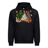Foreset Green Cake Christmas trees Urban Hoodie - NancyCooperArtShop