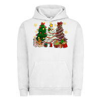 Pigment Lunar Rock Cake Christmas trees Urban Hoodie - NancyCooperArtShop