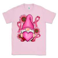 Bubblegum Pink Breast Cancer gnomes Classic Tee - RanaPortraitStore