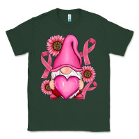 Sports Green Breast Cancer gnomes Classic Tee - RanaPortraitStore