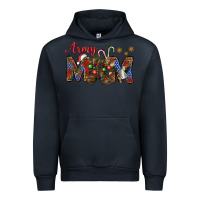 Navy Christmas Army Mom Urban Hoodie - NancyCooperArtShop