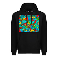 Black autism awareness puzzle Premium Hoodie - BarkalooDesign