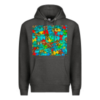 Charcoal Heather autism awareness puzzle Premium Hoodie - BarkalooDesign