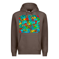Coffee autism awareness puzzle Premium Hoodie - BarkalooDesign