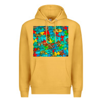 Mustard autism awareness puzzle Premium Hoodie - BarkalooDesign