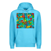 Ocean Blue autism awareness puzzle Premium Hoodie - BarkalooDesign