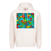 Pale Pink autism awareness puzzle Premium Hoodie - BarkalooDesign