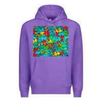 Purple autism awareness puzzle Premium Hoodie - BarkalooDesign