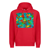 Red autism awareness puzzle Premium Hoodie - BarkalooDesign