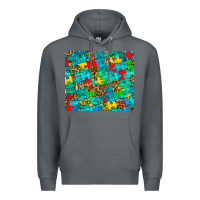 Rock autism awareness puzzle Premium Hoodie - BarkalooDesign