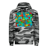 Slate Camo autism awareness puzzle Premium Hoodie - BarkalooDesign