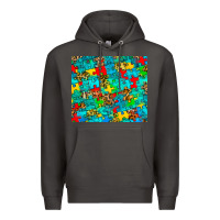 Smoke autism awareness puzzle Premium Hoodie - BarkalooDesign