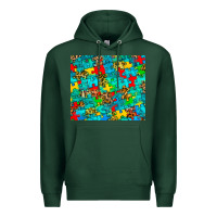 Sports Green autism awareness puzzle Premium Hoodie - BarkalooDesign