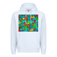 White autism awareness puzzle Premium Hoodie - BarkalooDesign