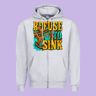 Zipper Hoodie refuse to sink western