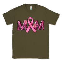 Army Green Breast Cancer Awareness Mom Classic Tee - RanaPortraitStore