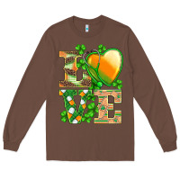 St.patricks Nurse Love Heart Stethoscope Long Sleeve Tee | Teevron