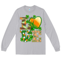 Moon Dust st.patricks nurse love heart stethoscope Long Sleeve Tee - BarkalooDesign