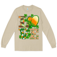 Mushroom st.patricks nurse love heart stethoscope Long Sleeve Tee - BarkalooDesign