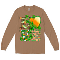 Toasted Coconut st.patricks nurse love heart stethoscope Long Sleeve Tee - BarkalooDesign