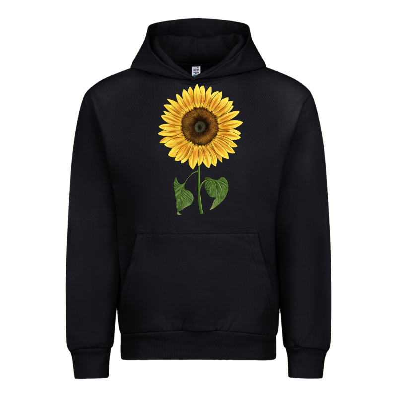 Giganteus Sunflower Urban Hoodie by LillyAllenDesigns | Teevron